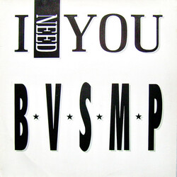 B.V.S.M.P. I Need You USED VINYL 12INCH 45 RPM