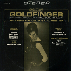 Ray Martin And His Orchestra Goldfinger And Other Music From James Bond Thrillers Vinyl LP USED