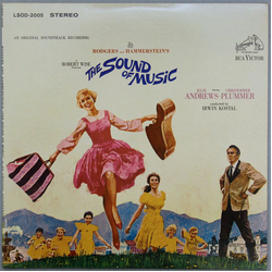 Rodgers & Hammerstein / Julie Andrews / Christopher Plummer / Irwin Kostal The Sound Of Music (An Original Soundtrack Recording) Vinyl LP USED