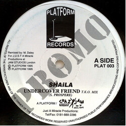 Shaila Prospere Undercover Friend (T.K.O Mix) / Alright (Slow Jam Mix) USED VINYL 12INCH PROMO