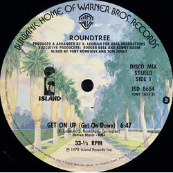 Roundtree Get On Up (Get On Down) VINYL 12" USED