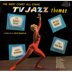 The West Coast All Stars TV Jazz Themes Vinyl LP USED