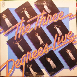 The Three Degrees The Three Degrees Live Vinyl LP USED