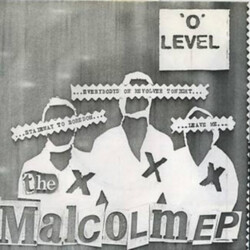 O' Level The Malcolm EP USED VINYL 7INCH EP REISSUE WHITE LABEL
