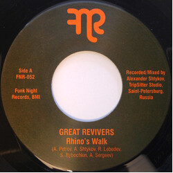 The Great Revivers Rhino's Walk USED VINYL 7INCH 45 RPM SINGLE
