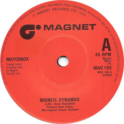 Matchbox (3) Midnite Dynamos USED VINYL 7INCH 45 RPM SINGLE