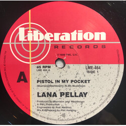 Alan Pillay Pistol In My Pocket USED VINYL 12INCH 45 RPM
