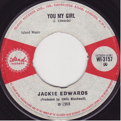 Jackie Edwards You My Girl / Heaven Only Knows USED VINYL 7INCH 45 RPM SINGLE