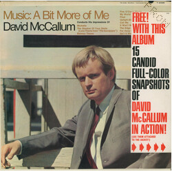 David McCallum Music: A Bit More Of Me Vinyl LP USED