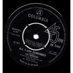 The Seekers Love Is Kind, Love Is Wine USED VINYL 7INCH 45 RPM SINGLE