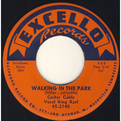 Guitar Gable Walking In The Park / Have Mercy On Me USED VINYL 7INCH 45 RPM SINGLE