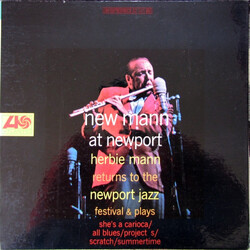 Herbie Mann New Mann At Newport Vinyl LP USED