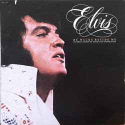 Elvis Presley He Walks Beside Me, Favorite Songs Of Faith And Inspiration Vinyl LP USED