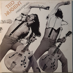Ted Nugent Free-For-All Vinyl LP USED