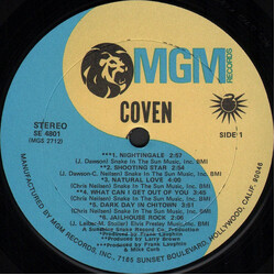 Coven (3) Coven Vinyl LP USED