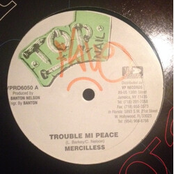 Merciless / Tony Curtis / Jigsy King Trouble Mi Peace / This Must Be Paradise USED VINYL 12INCH