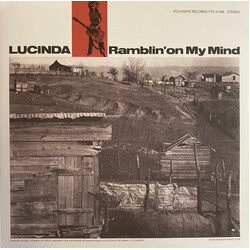 Lucinda Williams Ramblin' On My Mind Vinyl LP USED