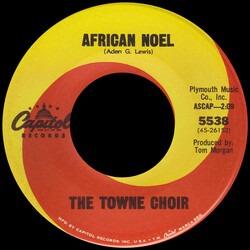 The Towne Choir African Noel Vinyl 7" USED