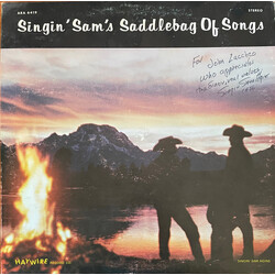 Singin' Sam Agins Singin' Sam's Saddlebag Of Songs Vinyl LP USED