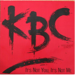 KBC Band (2) It's Not You, It's Not Me USED VINYL 12INCH MAXI-SINGLE
