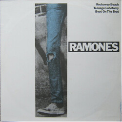 Ramones Rockaway Beach / Teenage Lobotomy / Beat On The Brat USED VINYL 12INCH 45 RPM SINGLE