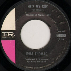 Irma Thomas He's My Guy USED VINYL 7INCH 45 RPM SINGLE