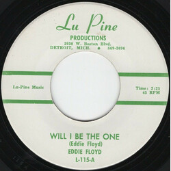 Eddie Floyd Will I Be The One / Set My Soul On Fire USED VINYL 7INCH 45 RPM