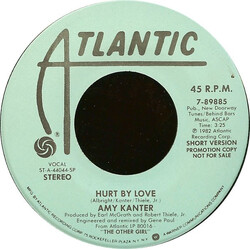 Amy Kanter Hurt By Love USED VINYL 7INCH 45 RPM PROMO STEREO