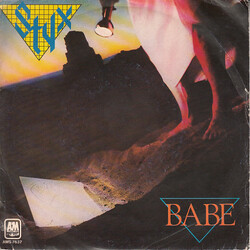 Styx Babe USED VINYL 7INCH SINGLE 45 RPM