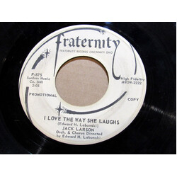Jack Larson (2) I Love The Way She Laughs / The Hammer Bell Song USED VINYL 7INCH 45 RPM SINGLE PROMO