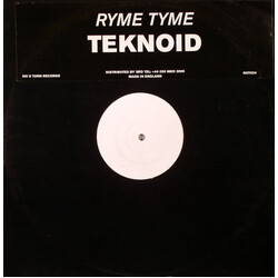 Ryme Tyme Teknoid USED VINYL 12INCH WHITE LABEL 45 RPM