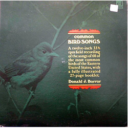 Donald J. Borror Common Bird Songs Vinyl LP USED