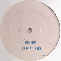 Run-DMC King Of Rock USED VINYL 12INCH TEST PRESSING WHITE LABEL