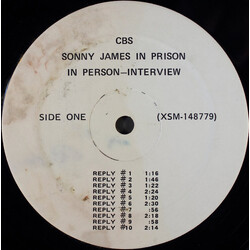 Sonny James Sonny James In Prison, In Person - Interview Vinyl LP USED