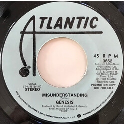 Genesis Misunderstanding USED VINYL 7INCH 45 RPM SINGLE PROMO STEREO