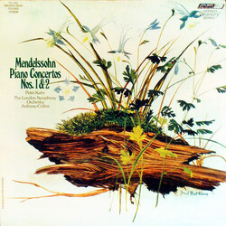 Felix Mendelssohn-Bartholdy / Peter Katin / The London Symphony Orchestra / Anthony Collins (2) Piano Concertos Nos. 1 & 2 Vinyl LP USED