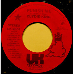 Clydie King Punish Me USED VINYL 7INCH 45 RPM PROMO