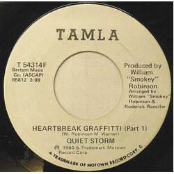 Quiet Storm Heartbreak Graffitti USED VINYL 7INCH 45 RPM SINGLE PROMO