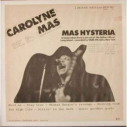 Carolyne Mas Mas Hysteria Vinyl LP USED