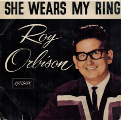 Roy Orbison She Wears My Ring USED VINYL 7INCH 45 RPM EP MONO