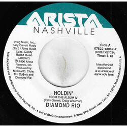 Diamond Rio Holdin' / She Sure Did Like To Run USED VINYL 7INCH 45 RPM
