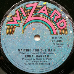 Emma Hannah Waiting For The Rain USED VINYL 7INCH 45 RPM SINGLE