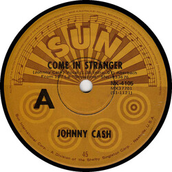 Johnny Cash Come In Stranger USED VINYL 7INCH 45 RPM SINGLE