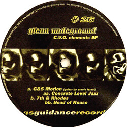 Glenn Underground C.V.O. Elements EP VINYL 12" USED