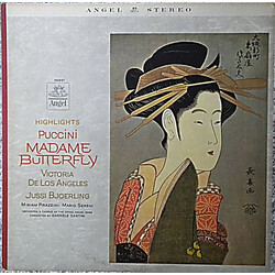 Giacomo Puccini / Victoria De Los Angeles / Miriam Pirazzini / Mario Sereni / Gabriele Santini (2) Highlights Puccini Madame Butterfly Vinyl LP USED