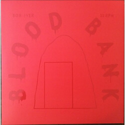 Bon Iver Blood Bank USED VINYL 12INCH 33 S RPM EP LIMITED EDITION REISSUE