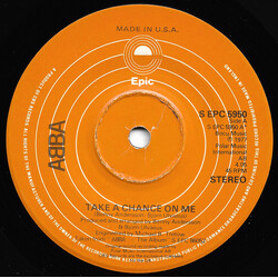 ABBA Take A Chance On Me USED VINYL 7INCH 45 RPM