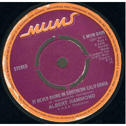 Albert Hammond It Never Rains In Southern California USED VINYL 7INCH 45 RPM