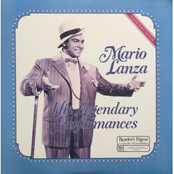 Mario Lanza His Legendary Performances Vinyl LP USED