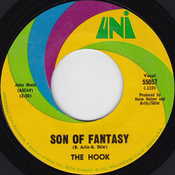 The Hook (3) Son Of Fantasy / Plug Your Head In USED VINYL 7INCH 45 RPM SINGLE STYRENE MONO